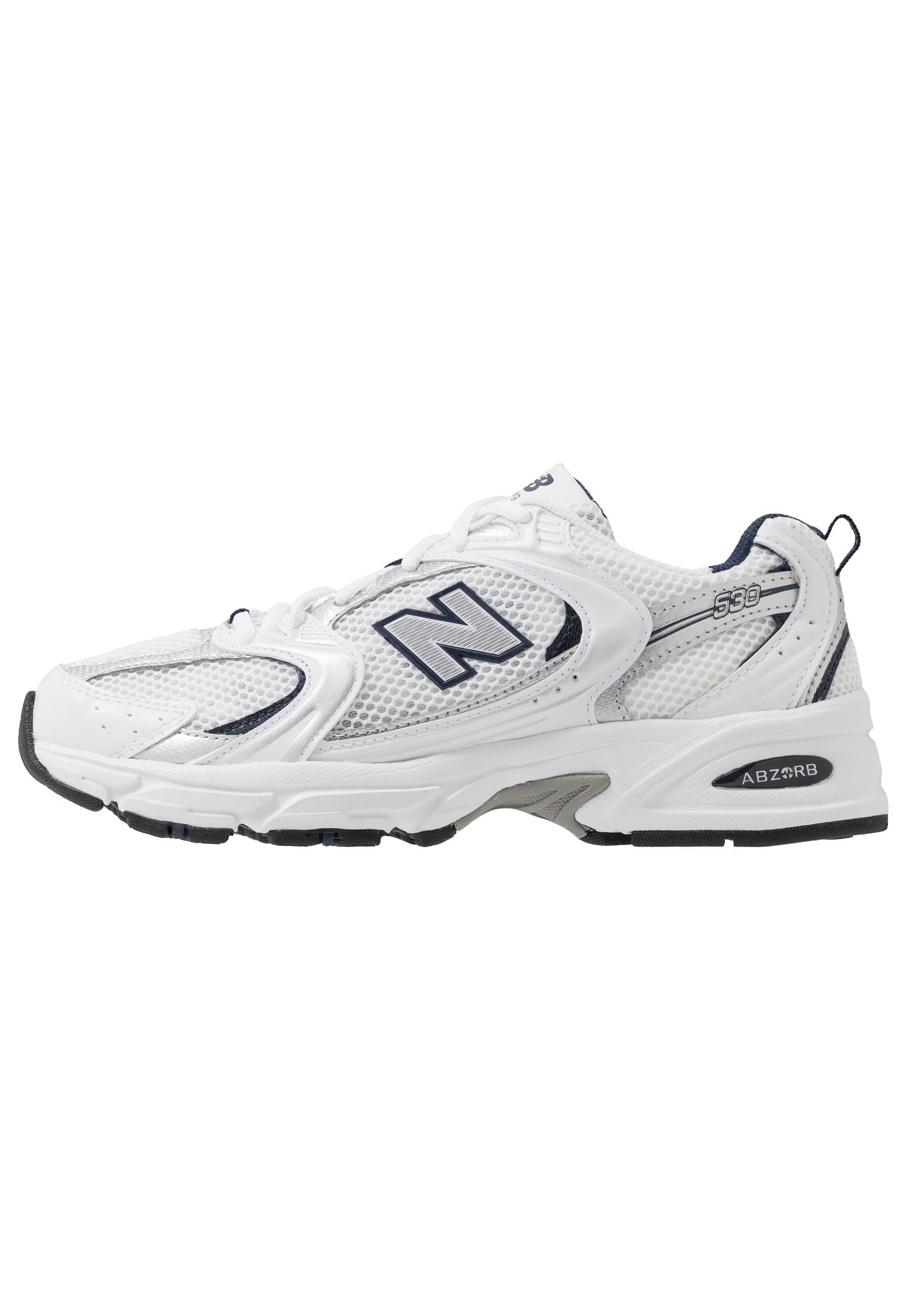 New Balance 530 — Blanc / Argent